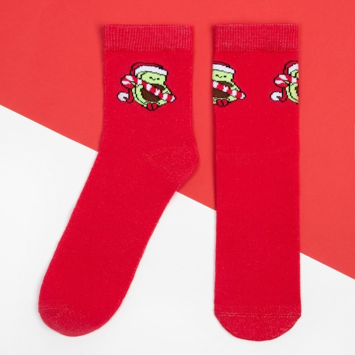 Набор новогодних женских носков KAFTAN "Это тебе" размер 36-40 (23-25 см), 2 пары