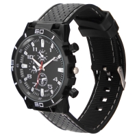 Часы наручные мужские, d-4 см, черные Часы наручные мужские, d-4 см, черные