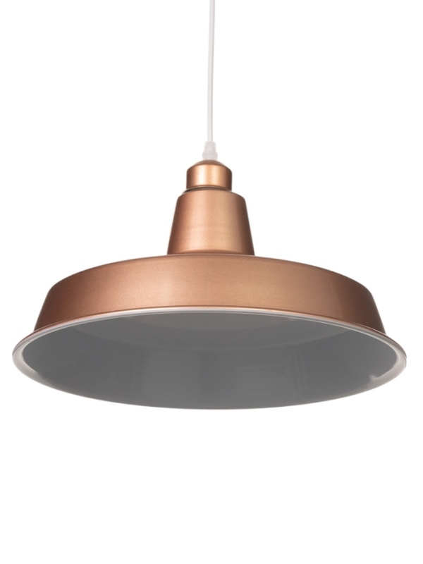 Светильник Ronald 1х40Вт Е27 пр-1м бронзовый металлик 36х36х15см