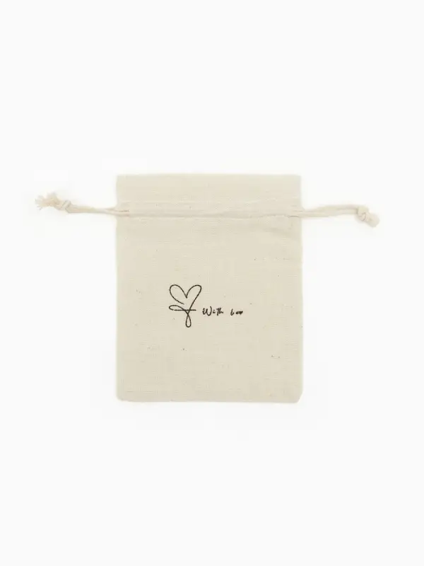 Мешочек подарочный &laquo;Нежность лён&raquo;, 10&times;12 см, бежевый