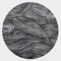 Набор салфеток сервировочных на стол Доляна &laquo;Матера&raquo;, 4 шт, 38&times;38 см, чёрный