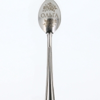 Ложка именная на открытке "Ольга", 3 х 14 см