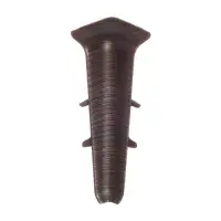 Угол внутренний для плинтуса &laquo;Деконика&raquo;, 85 мм, цвет 303 венге темный