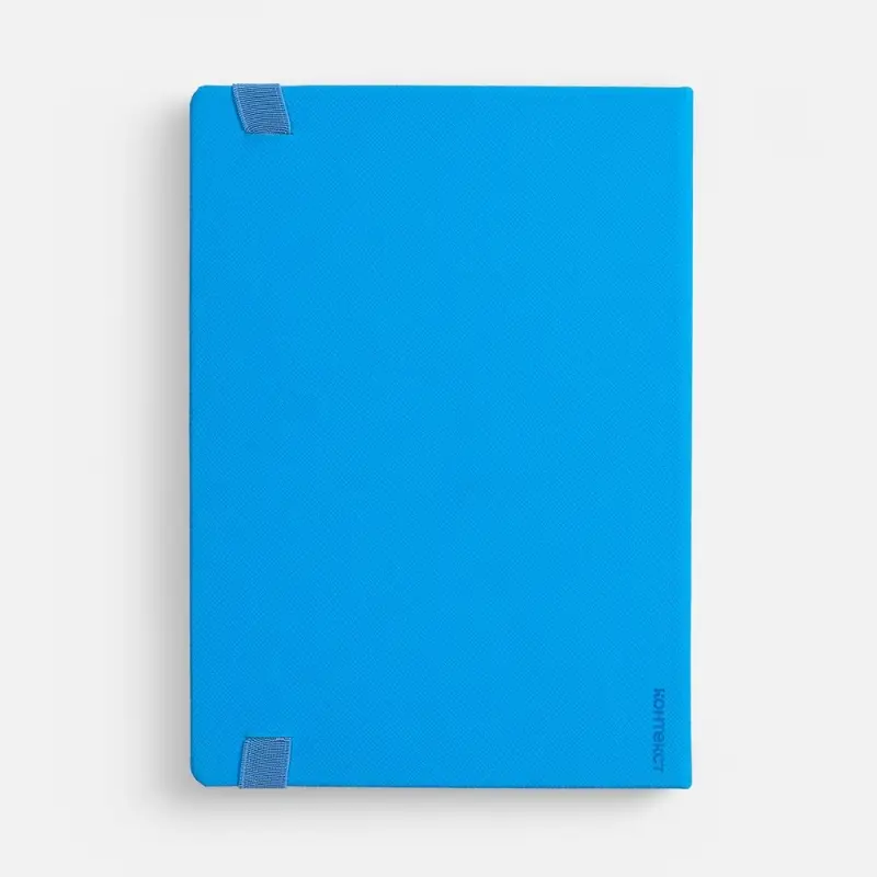 Ежедневник Peel, недатированный, голубой