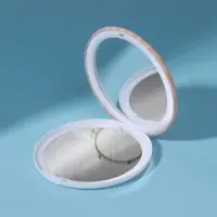 Зеркало складное &laquo;Flamingo Love&raquo;, d = 7,5 см, рисунок МИКС