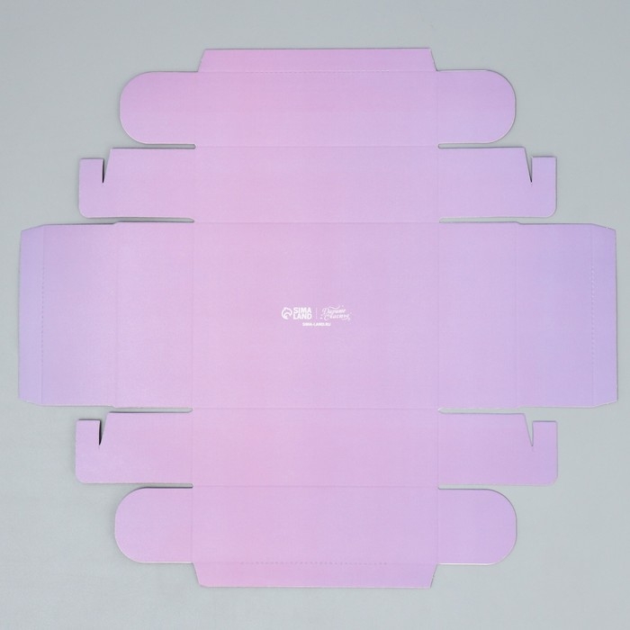 Коробка подарочная, упаковка, &laquo;Лаванда&raquo; 16.5 х 12.5 х 5 см