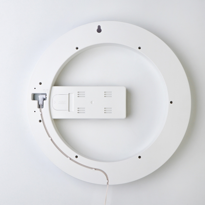 Часы электронные настенные: 7 режимов подсветки, будильник, термометр, 30.5 х 3.5 см Часы электронные настенные: 7 режимов подсветки, будильник, термометр, 30.5 х 3.5 см