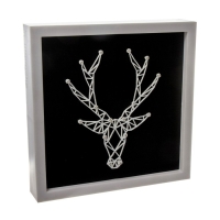 Ночник "Олень" LED USB от батареек 3хАА белый 24,5х24,5х3,5 см RISALUX Ночник "Олень" LED USB от батареек 3хАА белый 24,5х24,5х3,5 см RISALUX