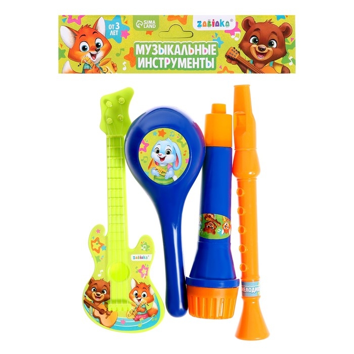 Музыкальные инструменты &laquo;Создай мелодию&raquo;, 4 шт.