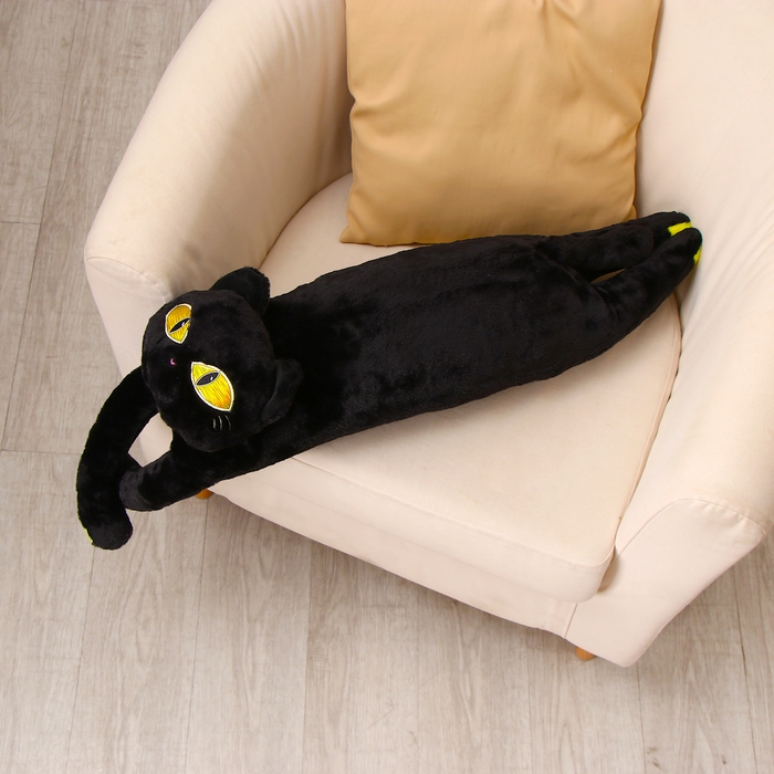 Мягкая игрушка &laquo;Кот&raquo;, 90 см, цвет черный
