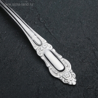 Лопатка из нержавеющей стали &laquo;Королевство&raquo;, длина 23 см, цвет серебряный