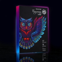 Пазл деревянный фигурный «Сказочная сова», 87 элементов Пазл деревянный фигурный «Сказочная сова», 87 элементов