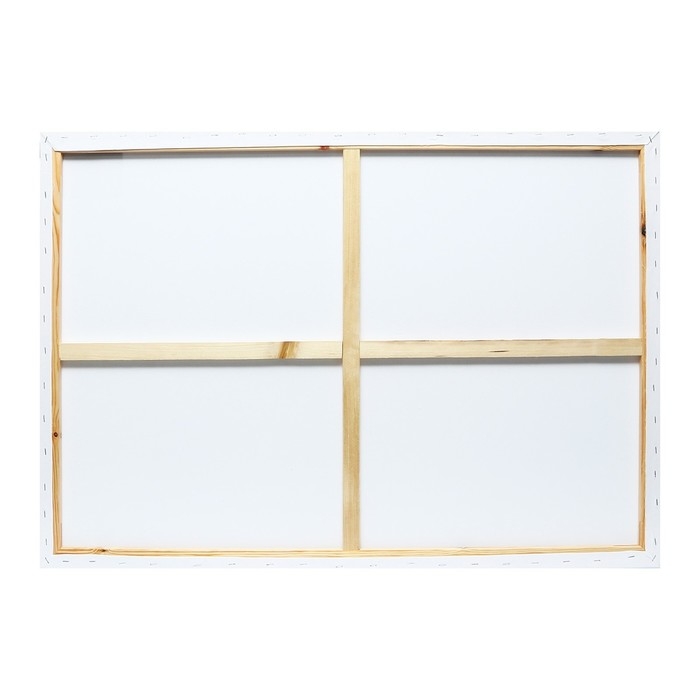 Холст на подрамнике 1,6х70х100 см, хлопок 100%, акриловый грунт, среднезернистый, 380г/м&sup2;