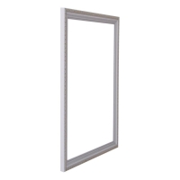 Рама для картин (зеркал) 30 х 40 х 2,6 см, пластиковая, Calligrata 6429, бело-золотая Рама для картин (зеркал) 30 х 40 х 2,6 см, пластиковая, Calligrata 6429, бело-золотая