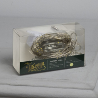 Гирлянда &laquo;Занавес&raquo; 1.6 &times; 1.6 м роса, IP20, серебристая нить, 160 LED, свечение тёплое белое, 8 режимов, 220 В