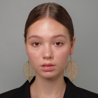 Серьги металл &laquo;Лист липы&raquo;, цвет золото