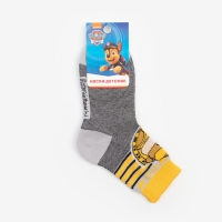 Носки детские PAW PATROL &laquo;Крепыш&raquo;, Щенячий патруль, 18-20 см