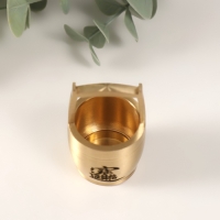 Сувенир латунь "Чаша богатства Цзиньбао" 3х3х5 см Сувенир латунь "Чаша богатства Цзиньбао" 3х3х5 см