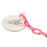 Соска - пустышка латексная классическая «Наша доченька», от 0 мес., с держателем, цвет розовый Соска - пустышка латексная классическая «Наша доченька», от 0 мес., с держателем, цвет розовый