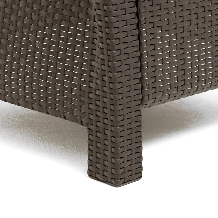 Набор садовой мебели Набор садовой мебели "Ротанг": 2 кресла + стол, цвет мокко