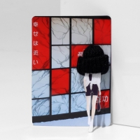 Брошь &laquo;Девочка&raquo; в велосипедках, цветная в серебре