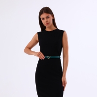 Ремень женский, ширина 2,2 см, пряжка металл, цвет зелёный Ремень женский, ширина 2,2 см, пряжка металл, цвет зелёный