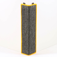 Когтеточка угловая малая, ковролиновая с пропиткой, 55 х 11 см, микс Когтеточка угловая малая, ковролиновая с пропиткой, 55 х 11 см, микс