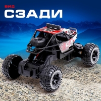 Джип &laquo;Покоритель вершин&raquo;, радиоуправляемый, 1:20, световые эффекты, цвет красный