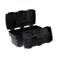 Ящик для инструмента ТУНДРА, 16", 420 х 225 х 200 мм, пластиковый, подвижный лоток Ящик для инструмента ТУНДРА, 16", 420 х 225 х 200 мм, пластиковый, подвижный лоток