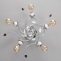 Люстра "Арден" бп 5х40Вт Е27 Хром МОДЕЛЬ: 2600551 Люстра "Арден" бп 5х40Вт Е27 Хром МОДЕЛЬ: 2600551