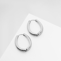 Серьги металл &laquo;Богема&raquo; вираж, цвет серебро