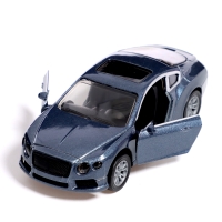 Машина металлическая &laquo;Ситикар&raquo;, инерционная, 1:32, открываются двери, звуковые и световые эффекты, цвет серый