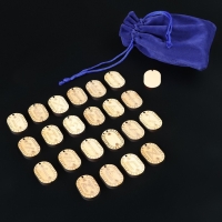 Руны для гадания "Скандинавские", 25 шт, бук Руны для гадания "Скандинавские", 25 шт, бук