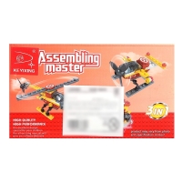 Конструктор &laquo;Воздушный транспорт&raquo;, 3 варианта сборки, 52 детали