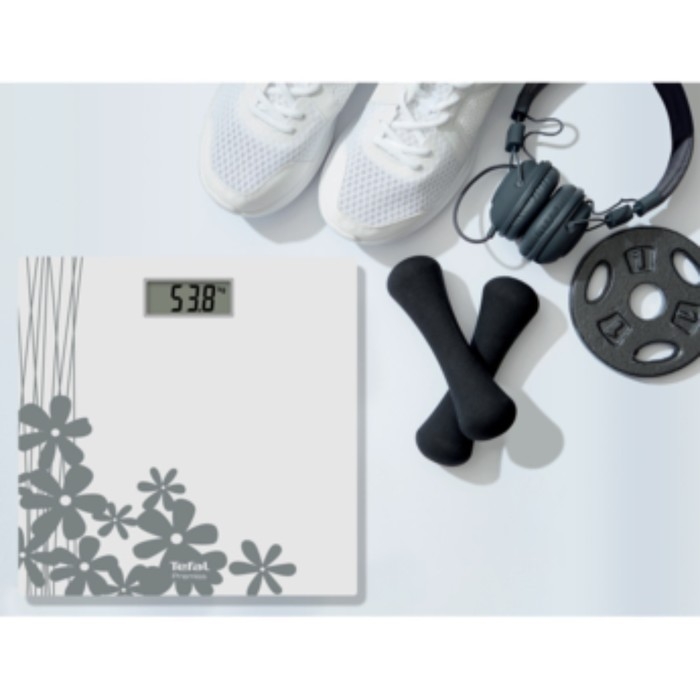 Весы напольные Tefal PP1430V0, электронные, до 150 кг, серые Весы напольные Tefal PP1430V0, электронные, до 150 кг, серые