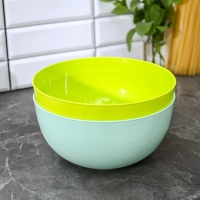 Салатник Plastic Centre Galaxy, 4 л, пластик, МИКС