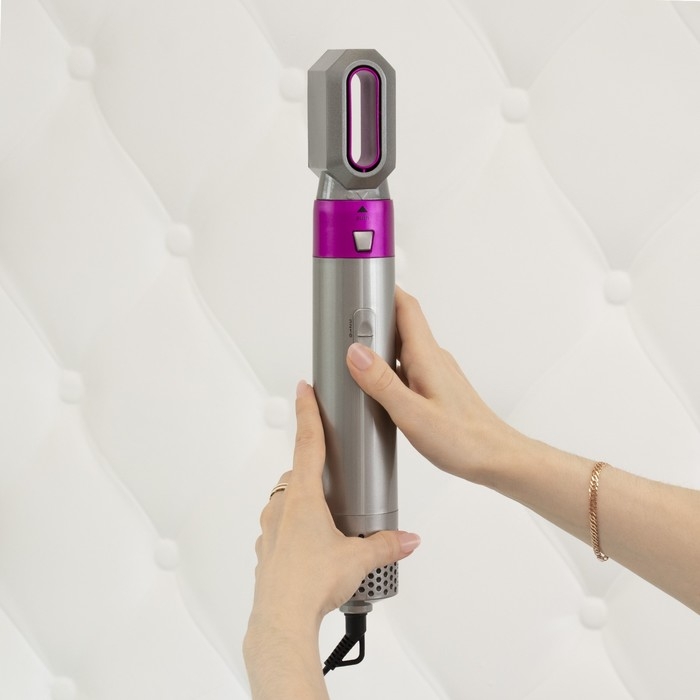 Мультистайлер Luazon LW-17, 1000 Вт, керамическое покрытие, 5 насадок, до 120 °C Мультистайлер Luazon LW-17, 1000 Вт, керамическое покрытие, 5 насадок, до 120 °C