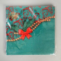 Салфетки бумажные &laquo;Новогодние&raquo;, 33 &times; 33 см, набор, 20 шт