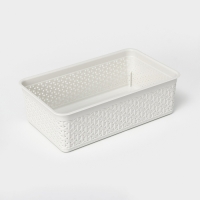 Корзинка универсальная Wenge, 2,25 л, 25,7&times;15,8&times;8 см, цвет светло-серый