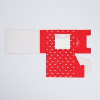 Коробка подарочная складная с 3D эффектом, упаковка, &laquo;С любовью&raquo;, 11 х 11 х 13 см