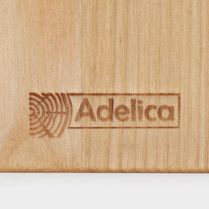 Набор разделочных досок на подставке 2 шт: 38&times;18, 28&times;18 см, пропитаны минеральным маслом, берёза