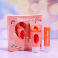 Набор для губ &laquo;Персик&raquo; : бальзам и скраб