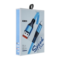 Кабель Lightning - USB, 5 A, оплётка TPE, утолщенный, 1 метр, белый Кабель Lightning - USB, 5 A, оплётка TPE, утолщенный, 1 метр, белый