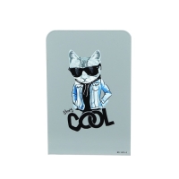 Подставки для книг "Кот в очках", 2 штуки Подставки для книг "Кот в очках", 2 штуки