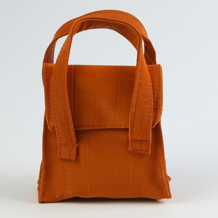 Сумка для кукол «Крокодил», цвет коричневый Сумка для кукол «Крокодил», цвет коричневый