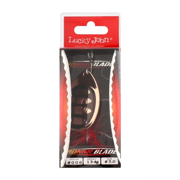 Блесна вращающаяся Lucky John BONNIE BLADE 05, 13.4 г, цвет 006 Блесна вращающаяся Lucky John BONNIE BLADE 05, 13.4 г, цвет 006
