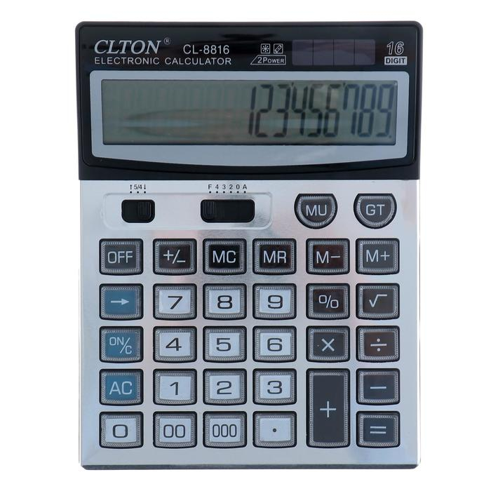 Калькулятор настольный, 16 - разрядный, CL - 8816