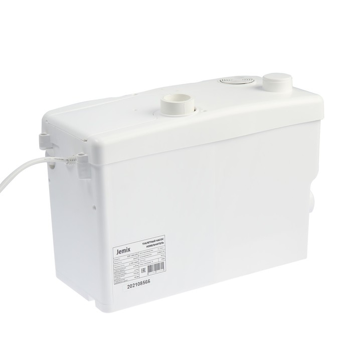 Насос канализационный JEMIX STP-100 LUX, 600 Вт, 200 л/мин, напор 9 м, с измельчителем Насос канализационный JEMIX STP-100 LUX, 600 Вт, 200 л/мин, напор 9 м, с измельчителем