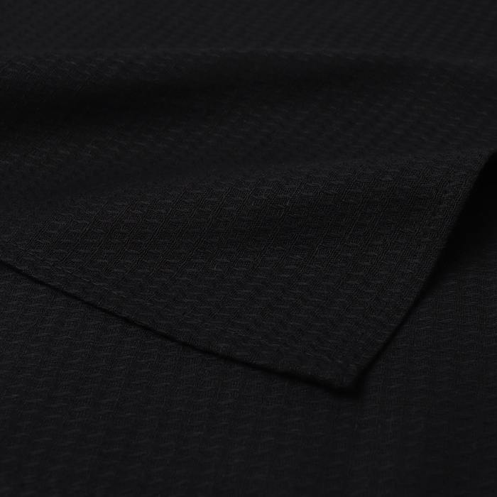 Полотенце Этель, цв. чёрный, 40х70 см, 60% лён, 40% хл, 245 г/м2