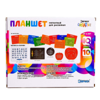 Планшет обучающий «Магнитное рисование», цвет чёрный, 375 отверстий Планшет обучающий «Магнитное рисование», цвет чёрный, 375 отверстий